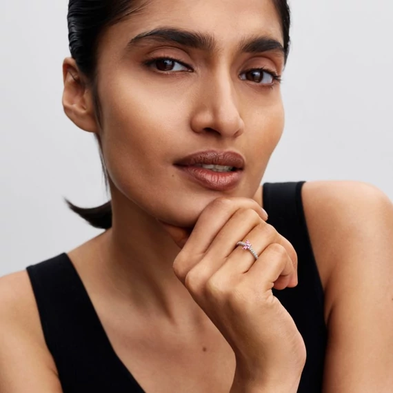 Pandora  - Szikrázó pillangó gyűrű - 194269C02-58