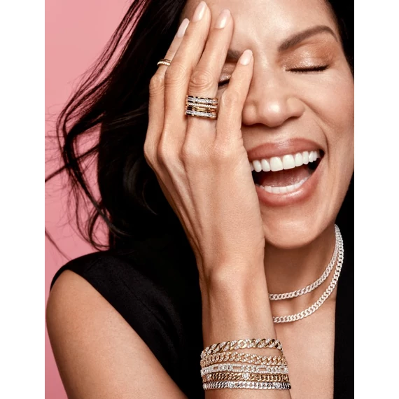 Pandora  - Ovális kubai láncos karkötő - 594227C01-18