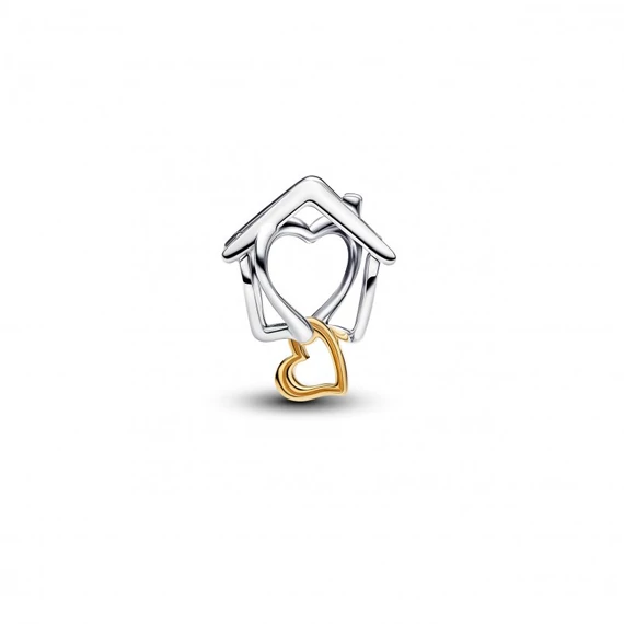 Pandora  - Otthon és szív charm - 764145C00