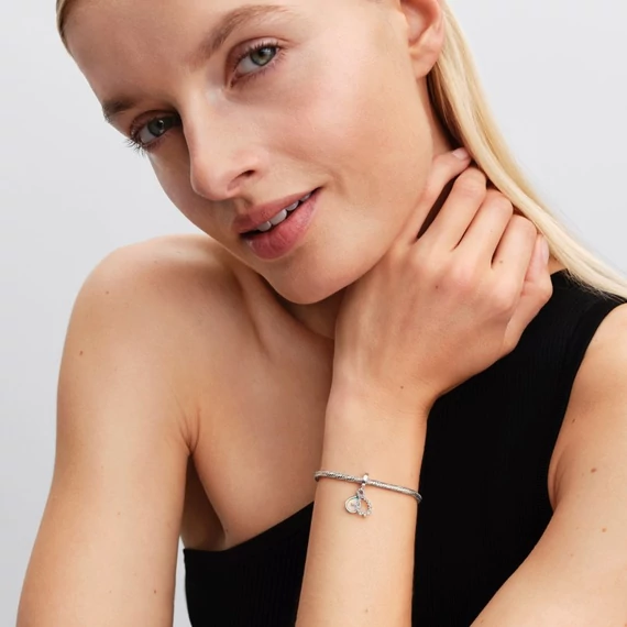 Pandora  - Opálfényű végtelenjel dupla függő charm - 794251C01