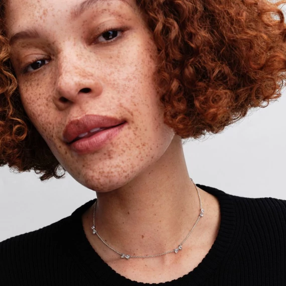 Pandora  - Masnis szakaszos láncos nyaklánc - 394231C01-40