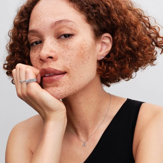 Pandora  - Pillangó medálos nyaklánc - 394266C01-45