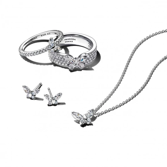 Pandora  - Pillangó medálos nyaklánc - 394266C01-45