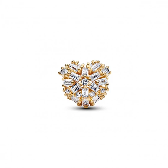 Pandora  - Szikrázó szív charm - 764240C01