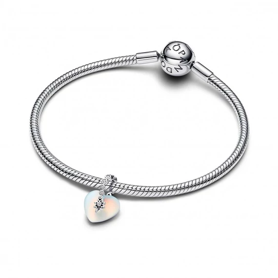 Pandora  - Hullócsillag és szív függő charm - 794143C01