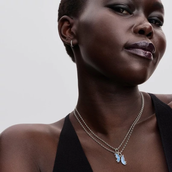 Pandora  - Szétválasztható pillangó függő charm - 794244C01