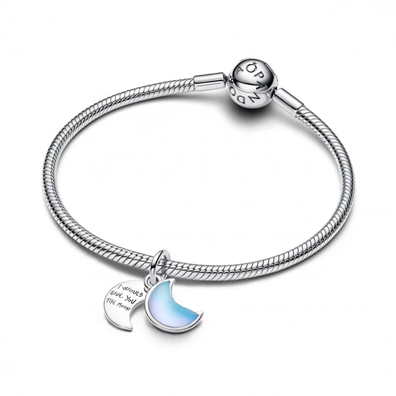Pandora  - Sarlóhold dupla függő charm - 794272C01