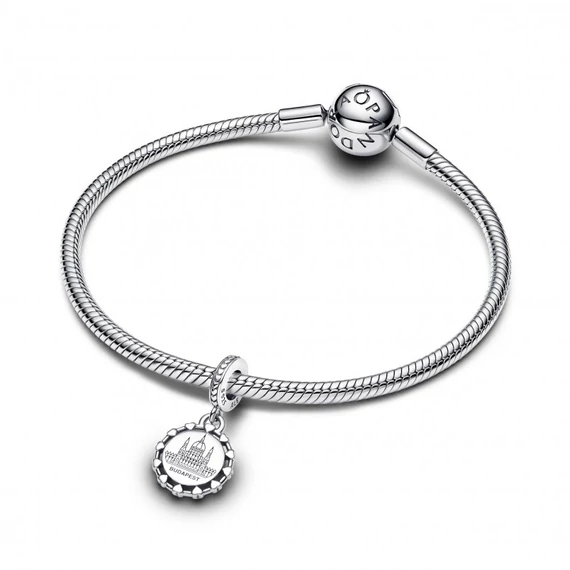 Pandora  - Gravírozható Magyar Parlament függő charm - 793928C00_E005