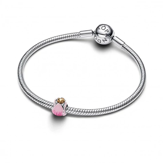 Pandora  - Rózsaszín tulipán charm - 764352C01