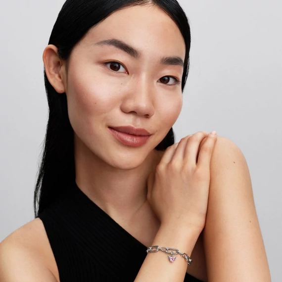 Pandora  - Szárnyas szív mini függő charm - 793626C02