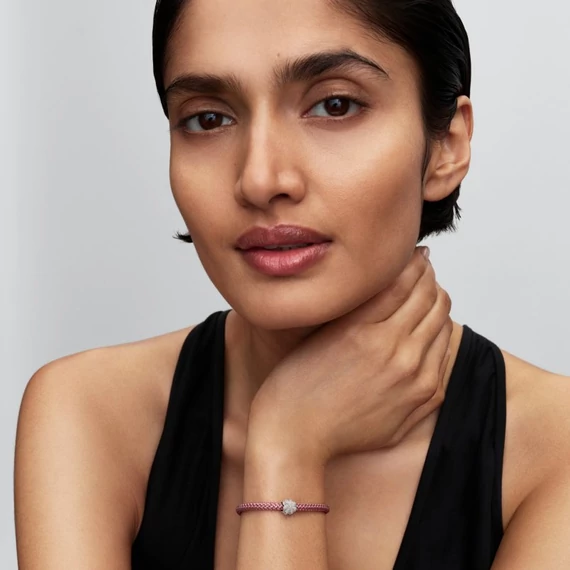 Pandora  - Texturált lóhere mini charm - 794047C00