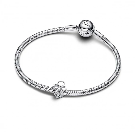 Pandora  - Áttört szív lakat charm - 794358C00