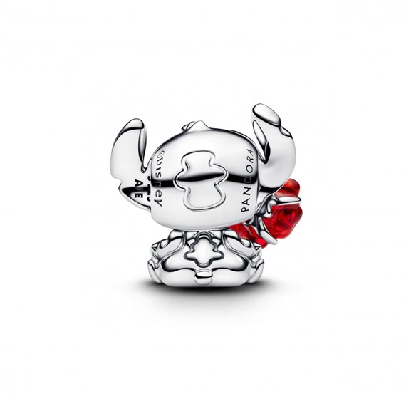Pandora  - Disney Stictch és rózsa muranói üveg charm - 794378C01