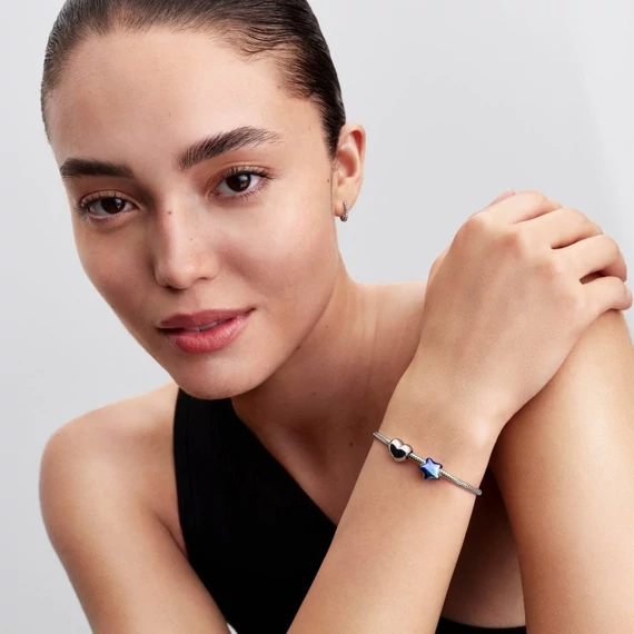 Pandora  - UNICEF metálkék csillag charm - 794382C01