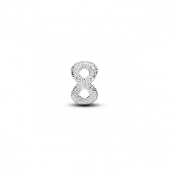 Pandora  - Texturált végtelenjel mini charm - 794523C00