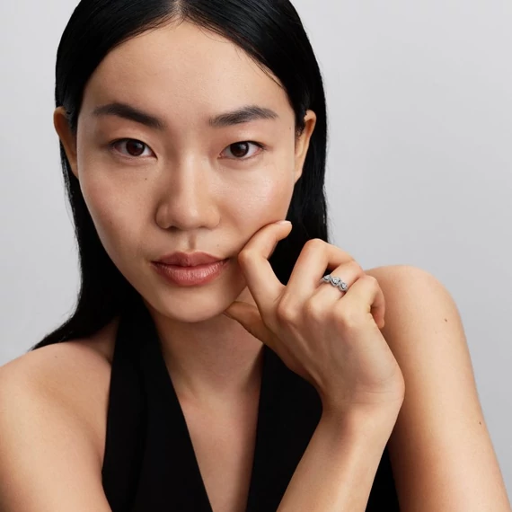 Pandora  - Glória szív trilógia gyűrű - 194413C01-54