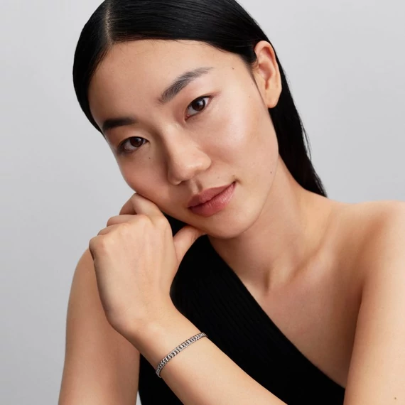 Pandora  - Kubai láncos karkötő - 594367C00-18