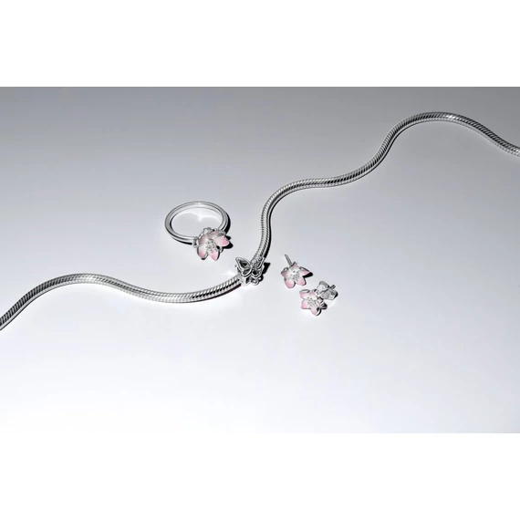 Pandora  - Cseresznyevirág gombfülbevaló - 294370C01