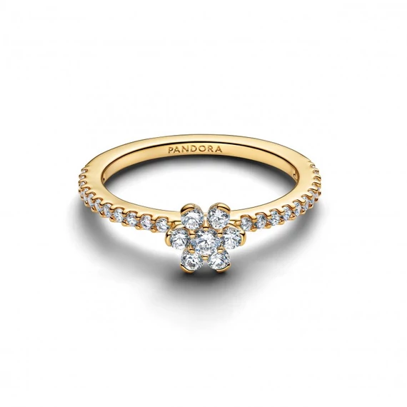 Pandora  - Szikrázó virág gyűrű - 164499C01-54