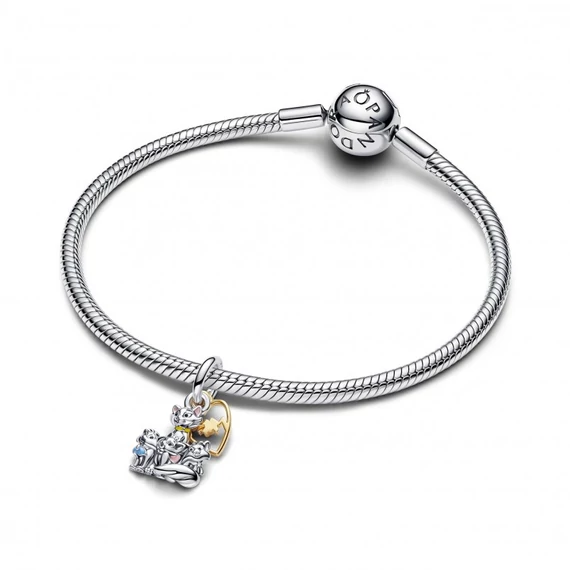 Pandora  - Disney Macskarisztokraták Hercegnő és kiscicái függő charm - 764465C01