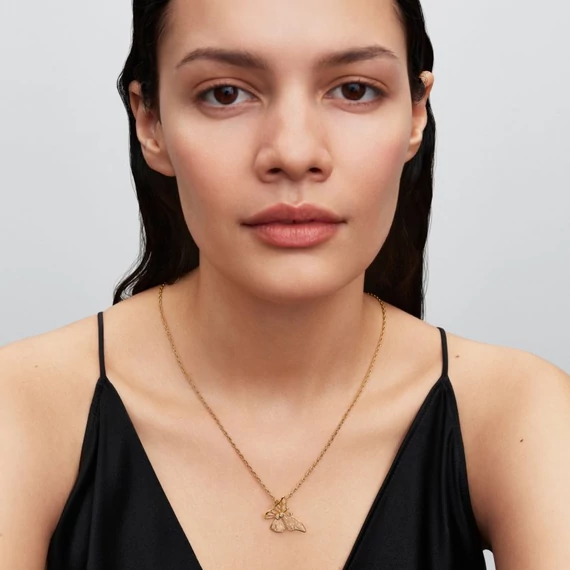 Pandora  - Nagy méretű áttört pillangó charm - 764487C01