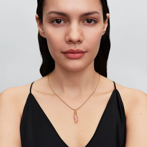 Pandora  - Rózsaszín hernyó charm - 764489C01