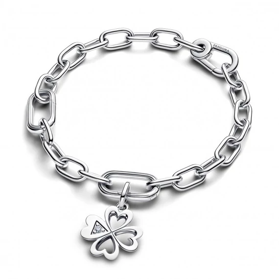 Pandora  - Szív négylevelű lóhere medál charm - 793034C01