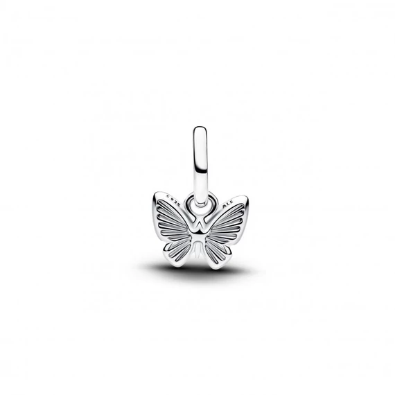 Pandora  - Rózsaszín pillangó mini függő charm  - 793825C01
