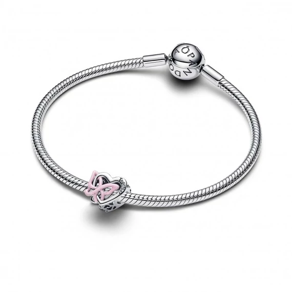 Pandora  - Összefonódó szív és pillangó charm - 794475C01
