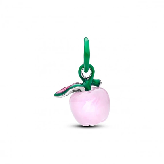 Pandora  - Rózsaszín muranói üveg alma charm - 794485C01
