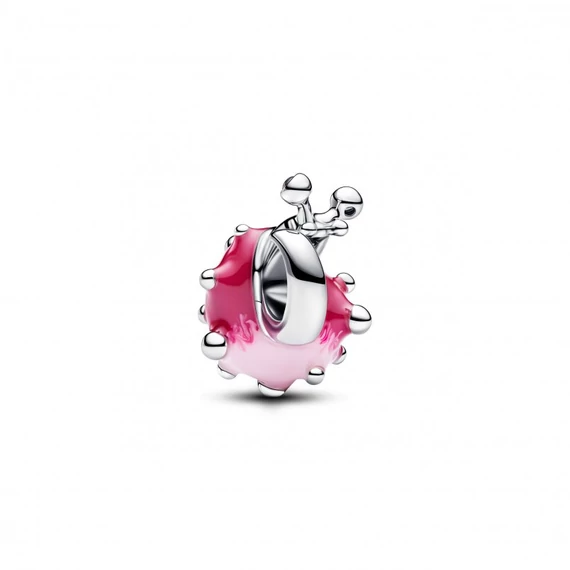 Pandora  - Rózsaszín csiga charm - 794553C01