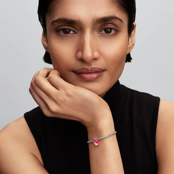 Pandora  - Rózsaszín csiga charm - 794553C01