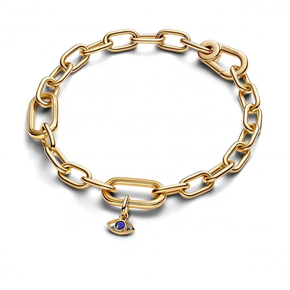 Pandora  - Kék gonosz szem mini függő charm - 764609C01