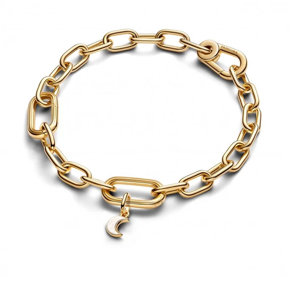 Pandora  - Fehér félhold mini függő charm - 764614C01