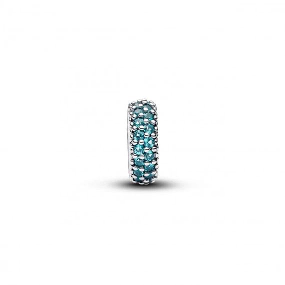 Pandora  - Jégkék kő spacer charm - 791359C01