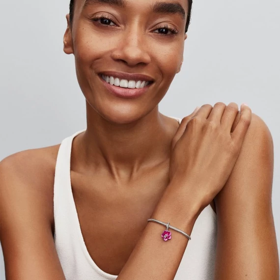 Pandora  - Hibiszkusz függő charm - 794698C01