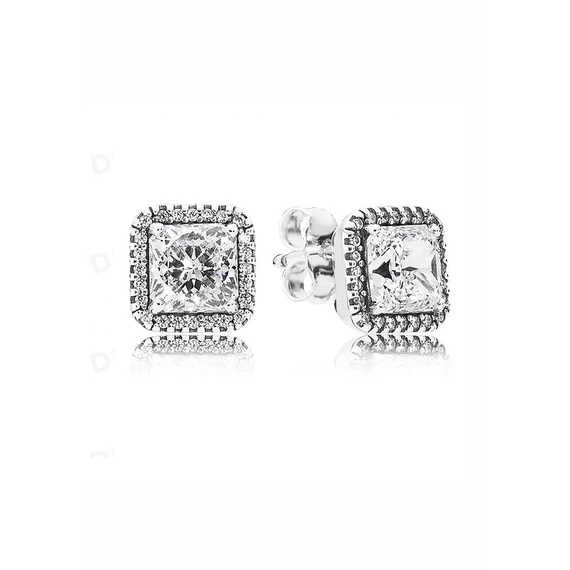 Pandora  - Időtlen elegancia gombfülbevaló - 290591CZ