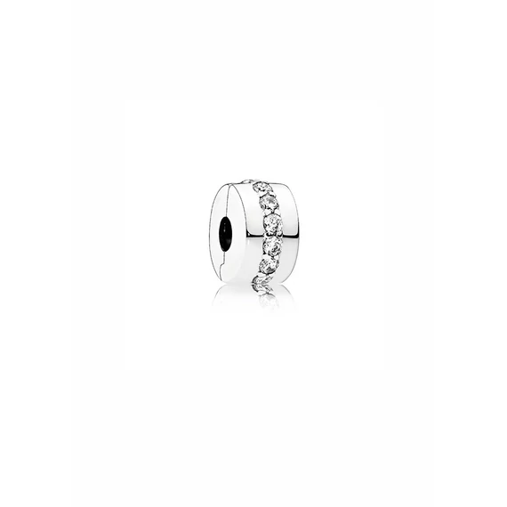 Pandora  - Szikrázó áttetsző sor klip charm - 791972CZ