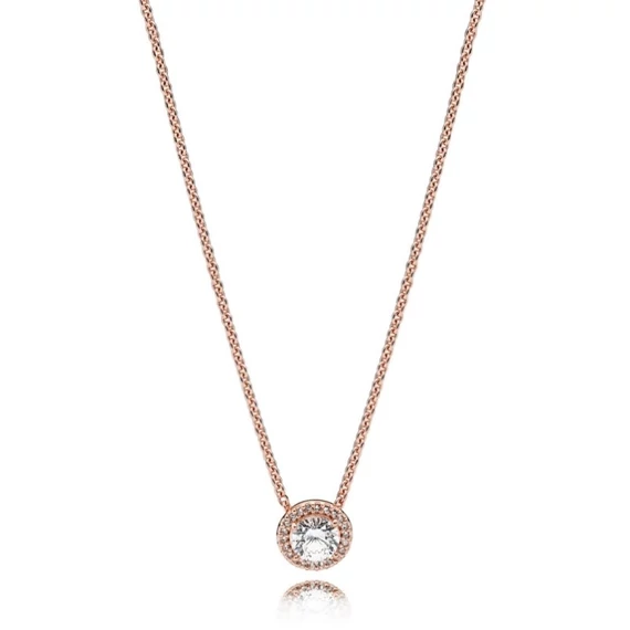 Pandora  - Klasszikus elegancia nyaklánc - 386240CZ-45