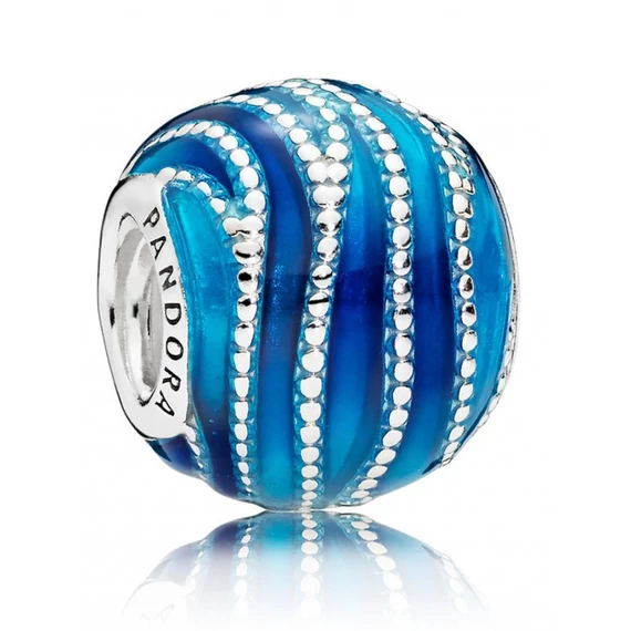 Pandora  - Pandora kék örvény charm - 797012ENMX