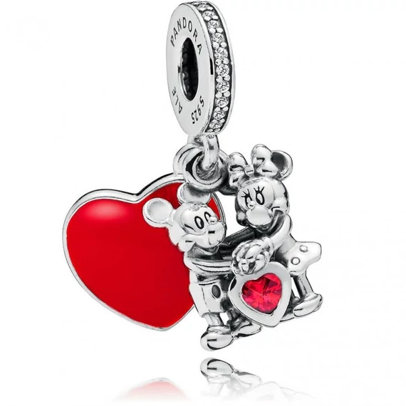 Pandora  - PANDORA DISNEY SZERELMES MICKEY ÉS MINNIE FÜGGŐ CHARM  - 797769CZR