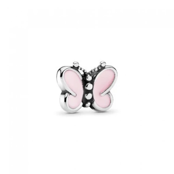 Pandora  - Pandora rózsaszín pillangó petite medálelem - 797854EN160