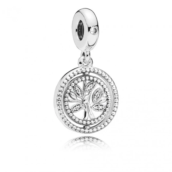Pandora  - Forgó családfa függő charm - 797786CZ