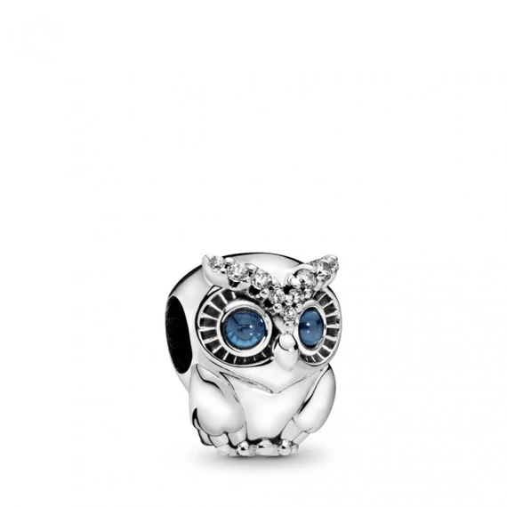 Pandora  - Bűbájos bagoly charm - 798397NBCB