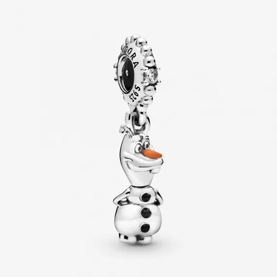 Pandora  - Disney Jégvarázs Olaf függő charm - 798455C01
