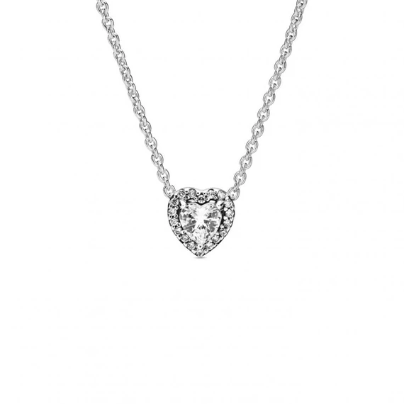 Pandora  - Kiemelt szív nyaklánc - 398425C01-45