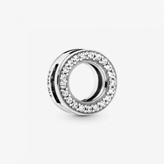 Pandora  - Pavé kör klip charm - 798600C01