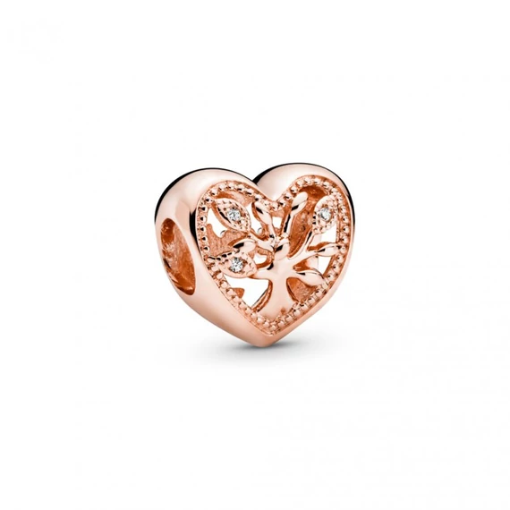 Pandora  - Áttört családfa szív charm - 788826C01