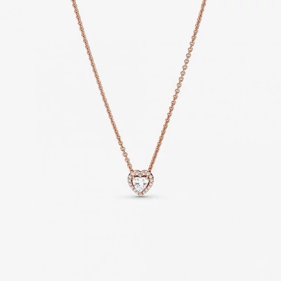 Pandora  - Szikrázó szív collier  - 388425C01-45