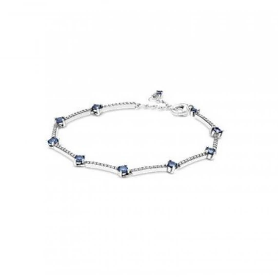 Pandora  - Szikrázó pavé lemezek karkötő - 599217C01-18